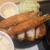 極厚ロースかつ＆有頭大海老フライ2尾定食