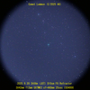 2025年9月20日未明のレモン彗星（Comet Lemmon C/2025 A6）