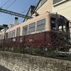 鉄道８５４　車両基地に佇む路面電車たち　熊本市電