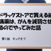 ドラッグストアで買える鎮痛薬は、がんを減弱させるのでやってみた話 　その1～キックオフ
