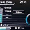 リーフ充電記録（2021/01/22）