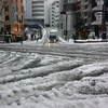 2014年02月15日　大雪の夜行バス（渋谷到着）