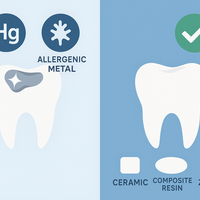 銀歯の健康リスクと代替材料の比較