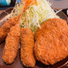 人気「とんかつ彩」の串カツと牛コロッケランチ！