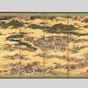 メトロポリタン美術館蔵「保元平治合戦図屏風」　ほうげんへいじかっせんずびょうぶ