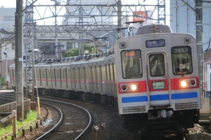 平成28年春の京成の日常の記録　3448編成、3688編成、3500形、新京成8514編成等。