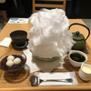 船橋屋で宇治金時白玉ミルクかき氷（三越前・新日本橋）