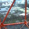 東京タワーを階段で登る