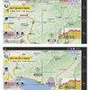 GPSログで見る、富士山一周ドリームウォーク、第2ステージ