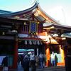 正月三日は恒例の日枝神社へ初詣です。