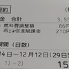 2023年12月分の我が家のエコな電気代　(1ヶ月の遅れの電気の請求)