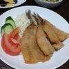昨晩は､イワシの梅肉フライでアッサリと　🐟️