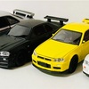 【 MiniCar Gallery① 】NISSAN  SKYLINE  GT-R（R34）