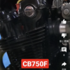 久々のCB750F、エンジン始動のショート動画