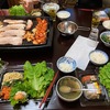 誕生会のお祝いディナー