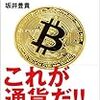 『暗号通貨 VS. 国家――ビットコインは終わらない』(坂井豊貴 SB新書 2019) 