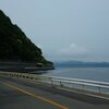 猪苗代湖一周ポタ、空はとうとう泣き出して・・・