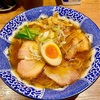 中区不老町の「ハマカゼ拉麺店」で特製清湯醤油