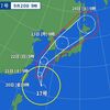 台風とミロクトレ。