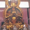 五郎丸ポーズの仏像