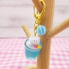 猫ちゃんのクリームソーダキーホルダー