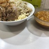 【豚仙人中山店】つけ麺600gを野菜とアブラをマシマシ、ニンニク少なめ
