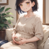 【AI漫画】妊婦を生成するのが難しい～