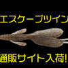 【NORIES】人気のホグ系ワーム「エスケープツイン」通販サイト入荷！