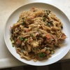 どん兵衛を和風パスタ風にアレンジ