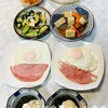 2023年5月1日の晩御飯　ハムエッグ