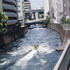 水道橋でジェットスキーを見かける