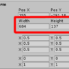 【Unity】RectTransformのインスタンスとサイズの話