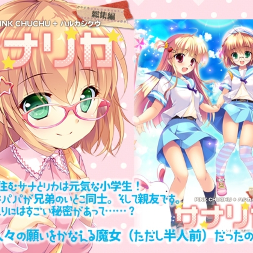 【同人誌レビュー】サナリカ総集編(完全版)【PINK CHUCHU】