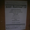 nest festival'12@Shibuya O-EAST
