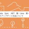 CData Sync .NET 版・Java 版・AMI 版 でのアップデート方法について