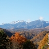 八ヶ岳連峰　初冠雪