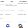 Microsoft 365 Copilot アプリがリリースされていました
