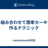 色を組み合わせて簡単カーキ色を作るテクニック