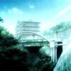 涼宮ハルヒの聖地巡礼（登校途中にある特徴的な橋）