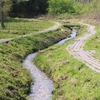 うまくたの路といっせんぼく湧水、モズ