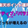 楽天ポイント運用を3ヶ月して分かった！アクティブとバランスどっちが増えるのか分析