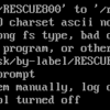 SystemRescue 8.00 - isoモードでのUSBメモリブートが不調？
