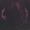 ＮＧＣ６９６０＋ＮＧＣ６９９２：はくちょう座の網状星雲