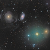 NGC474などを Telescope Live を使って撮ってみた