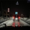 2022年12月24日大雪のホワイトクリスマス、道路凍結でツルツルのブラックバーンよ
