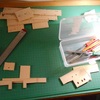 41、今井科学社製の帆船模型「1/80 日本丸」を作ります。メインブリッジの製作・部品を作る。