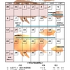 1月の校舎カレンダー