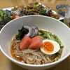 冷麺☆焼肉サラダ☆父の日