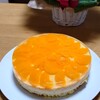 みかんの缶詰めたっぷりのMy BirthDayケーキ
