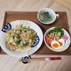 365日の献立　４月２日　パパっと麺類で晩ごはん